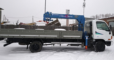Купить Hyundai HD78 2011 c КМУ TADANO CARGO 305 по цене 1700000 руб