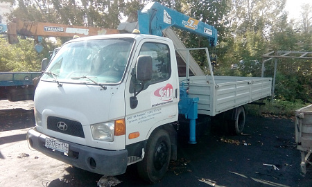 Hyundai HD78 c КМУ TADANO SZ363 по цене 1430000 руб на Урал-КМУ