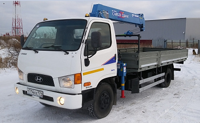 Купить Hyundai HD78 2011 c КМУ TADANO SZFX295 по цене 1650000 руб