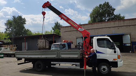 Hyundai HD78 2010 c КМУ UNIC URV 295 по цене 1700000 руб на Урал-КМУ