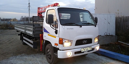 Hyundai HD78 2010 c КМУ UNIC UR295 по цене 1600000 руб на Урал-КМУ