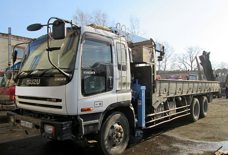 Манипулятор ISUZU FORWARD GIGA с КМУ TADANO ZF504USR по цене 2480000 руб на Урал-КМУ
