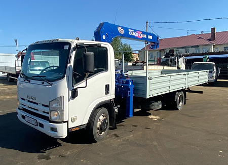 Манипулятор Isuzu NPR75 2012 г.в. с КМУ TADANO ZR364USX по цене 2 650 000 руб на Урал-КМУ
