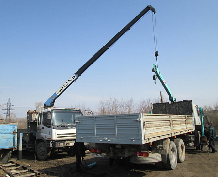 Манипулятор ISUZU FORWARD GIGA с КМУ TADANO ZF504USR по цене 2480000 руб на Урал-КМУ
