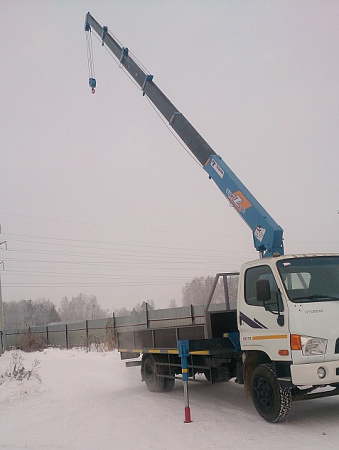 Hyundai HD78 Super Long c КМУ TADANO SZ306 по цене 1650000 руб на Урал-КМУ