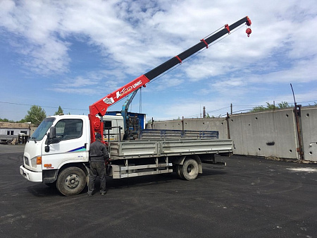 Hyundai HD78 2011 c КМУ UNIC URV345 по цене 1700000 руб на Урал-КМУ