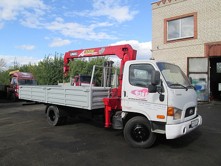 Hyundai HD78 c КМУ UNIC UR373 по цене 1430000 руб на Урал-КМУ