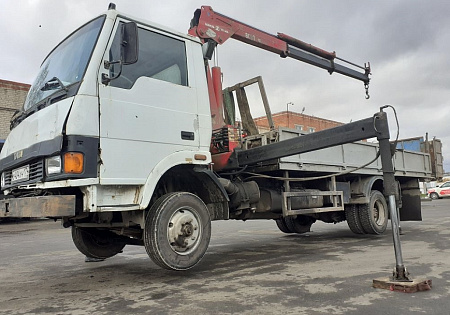 Грузовик с КМУ. (воровайка) тата 613 2007 г. в. по цене 790000 руб на Урал-КМУ