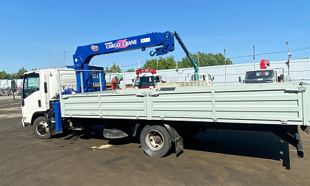 Манипулятор Isuzu NPR75 2012 г.в. с КМУ TADANO ZR364USX по цене 2 650 000 руб на Урал-КМУ