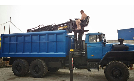 УРАЛ 4320 c КМУ SOOSAN SK 11000 по цене 2500000 руб на Урал-КМУ