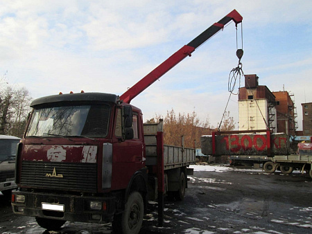 МАЗ 53366-021 с КМУ UNIC URVA333SL по цене 790000 руб на Урал-КМУ