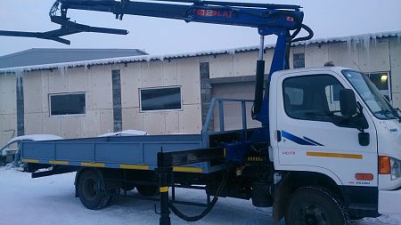 Hyundai HD78 с КМУ PM 12012LA Италия(новая,2012г.) по цене 1600000 руб на Урал-КМУ