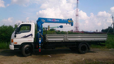 Купить Hyundai HD78 2010 c КМУ TADANO по цене 1500000 руб