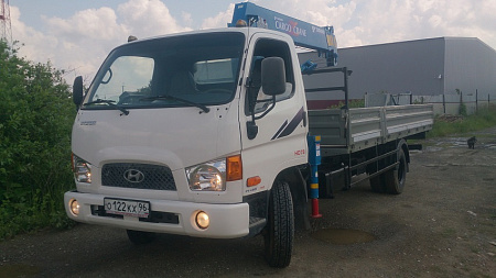 Hyundai HD78 2010 c КМУ TADANO по цене 1500000 руб на Урал-КМУ