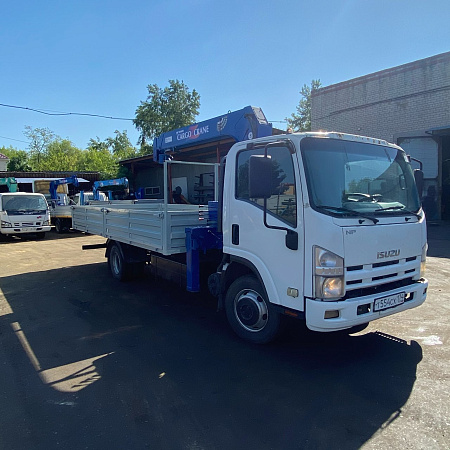 Манипулятор Isuzu NPR75 2012 г.в. с КМУ TADANO ZR364USX по цене 2 650 000 руб на Урал-КМУ