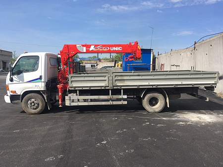Hyundai HD78 2011 c КМУ UNIC URV345 по цене 1700000 руб на Урал-КМУ