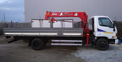 Купить Hyundai HD78 2010 c КМУ UNIC UR295 по цене 1600000 руб