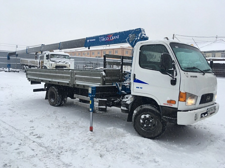 Hyundai HD78 2011 c КМУ TADANO CARGO 296X по цене 1700000 руб на Урал-КМУ