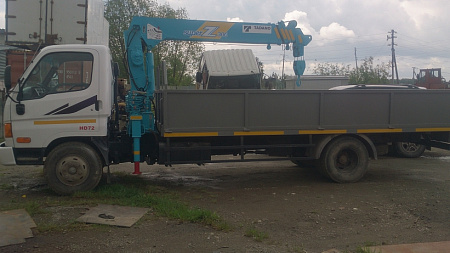 Hyundai HD72 2007 c КМУ TADANO по цене 1300000 руб на Урал-КМУ