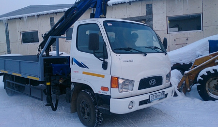 Hyundai HD78 с КМУ PM 12012LA Италия(новая,2012г.) по цене 1600000 руб на Урал-КМУ