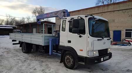 Hyundai HD120 2013г с КМУ TADANO ZR554USXR по цене 3550000 руб на Урал-КМУ