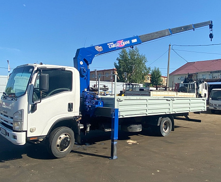 Манипулятор Isuzu NPR75 2012 г.в. с КМУ TADANO ZR364USX по цене 2 650 000 руб на Урал-КМУ