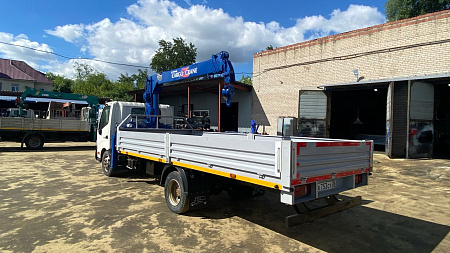 Манипулятор HINO 300 2012 г.в. с КМУ MAEDA MC384USGX по цене 2400000 руб на Урал-КМУ